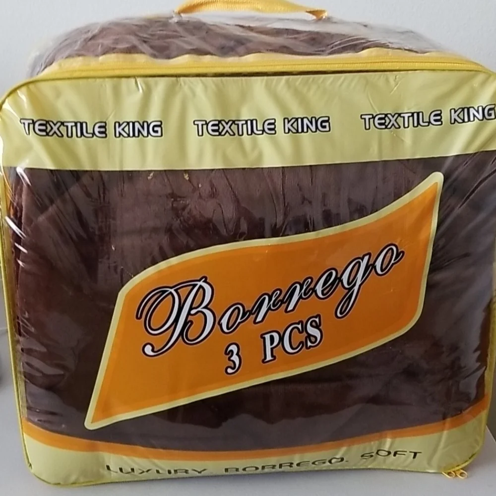 Queen size Borrego Blanket 3 Piece